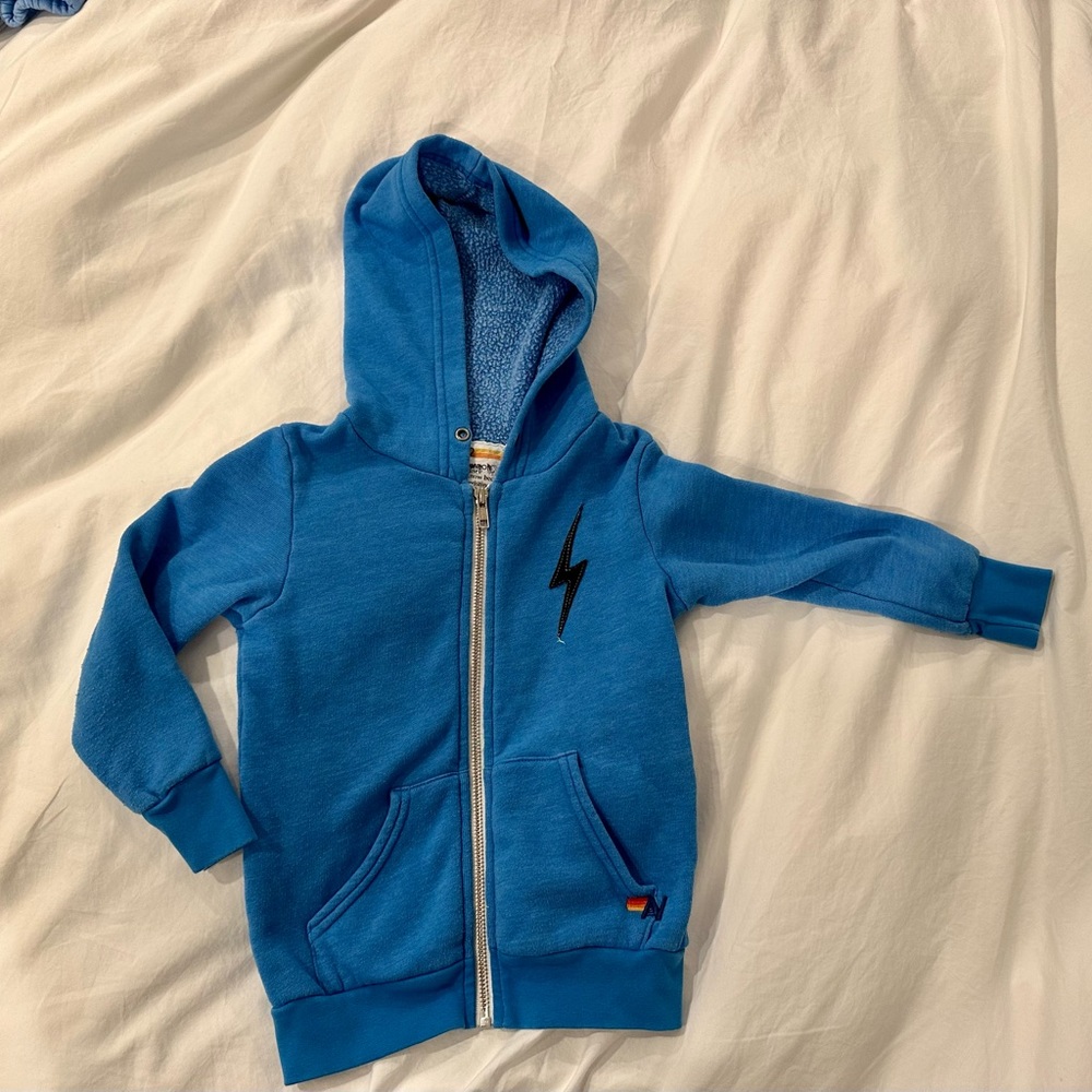 Aviator nation zipper sweatshirt